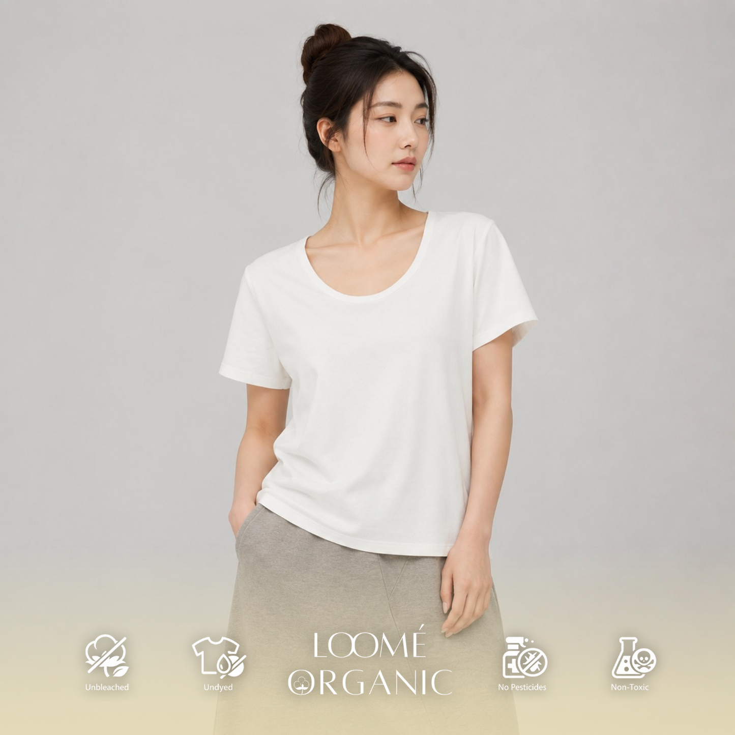 CLASSIC U-NECK TEE